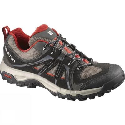 Zapatos Salomon Evasion Aero Hombre - Gris / Naranjas - Chile ESH927604